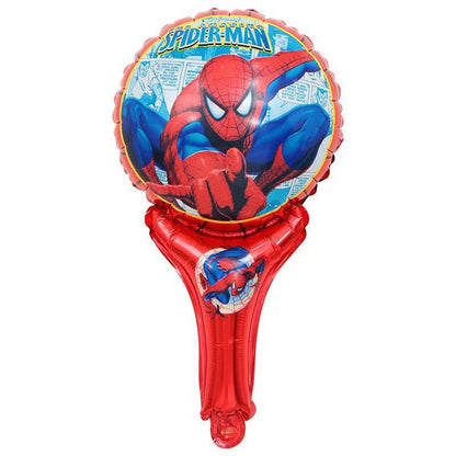 Balon Foil Pentung / Tongkat / Tenis / Handheld Hello Kitty,Doraemon,Frozen,Hulk,Donald,Daisy, Pony