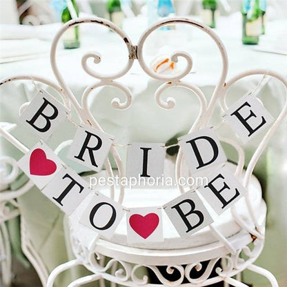 Bunting Flag / Banner Bride To Be u/ Bridal Shower