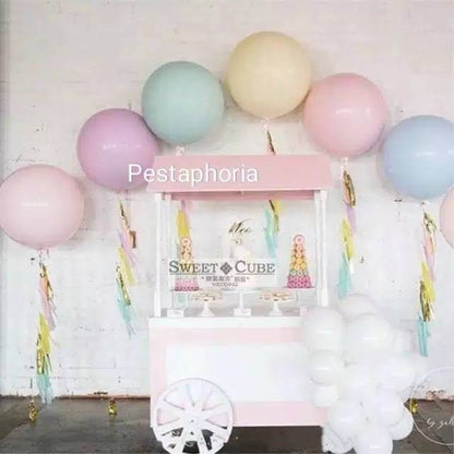 Balon Latex / Latexs Macaron Jumbo Size 24 inch ( 60 cm)