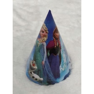 ( isi 10 pcs ) Party Hat / Topi Pesta Ulang Tahun / Ultah Karakter / Kartun Model Kerucut