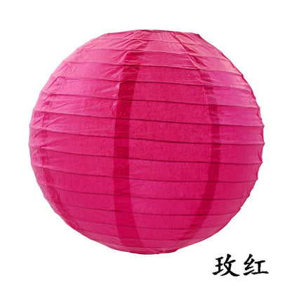 Lampion Kertas Gantung 25 cm / Hanging Paper Lantern