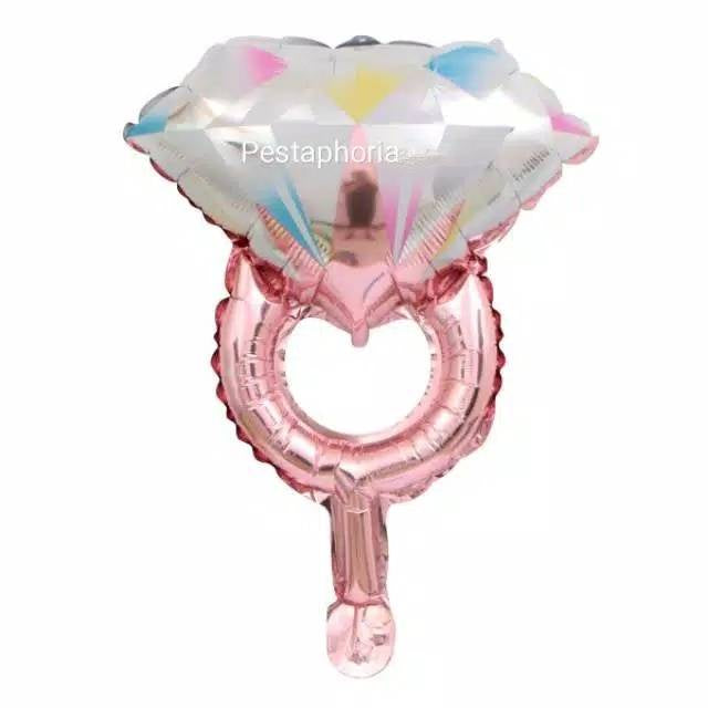 Balon Foil New Diamond Ring Mini