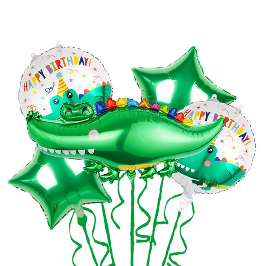 Set isi 5 Balon Foil Crocodile