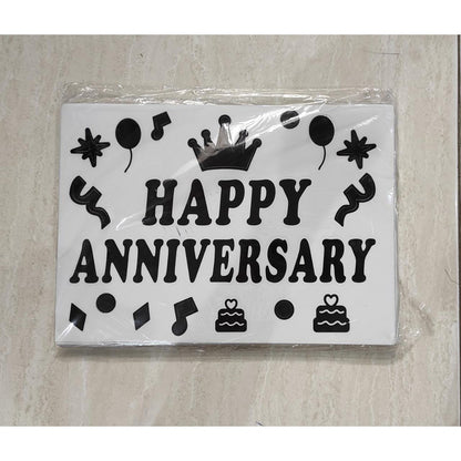 Stiker Bobo Balon PVC Ukuran 21 x 29 cm Balloon Sticker Happy Birthday/I Love You/Anniversary/Graduation