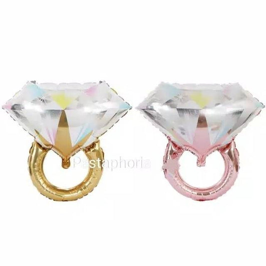 Balon Foil New Diamond Ring Size Medium 68 cm