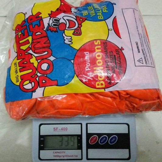 Balon Latex Metalik 12 inch / 30 cm Tebal 3,2 gram isi 100 pcs / pack 320 gram