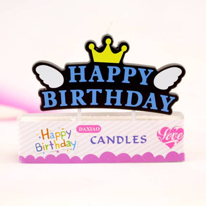 Lilin Ulang Tahun / Happy Birthday Candle Crown Wing