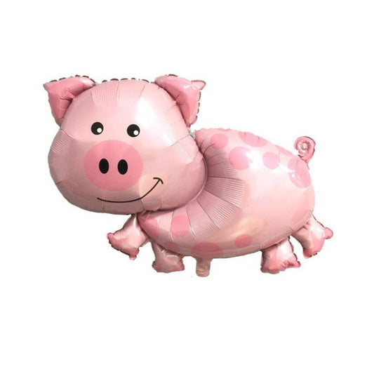 Balon Foil Babi / Pig Jumbo Size 85 cm