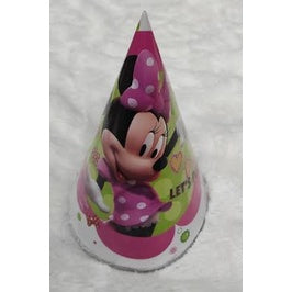( isi 10 pcs ) Party Hat / Topi Pesta Ulang Tahun / Ultah Karakter / Kartun Model Kerucut