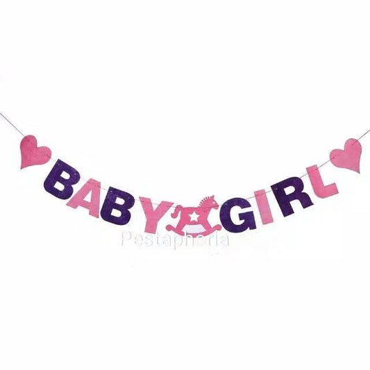 Banner Flannel Baby Girl
