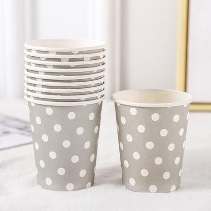 Paper Cup / Gelas Kertas Motif Polkadot