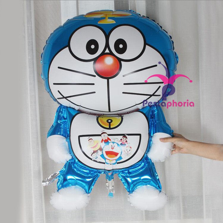 Balon Foil Doraemon Jumbo Size 105 cm