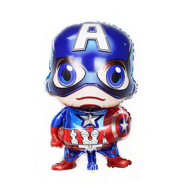 Balon Foil Captain America, Spiderman, Iron Man, Antman, Falcon Jumbo Size 77 x 46 cm