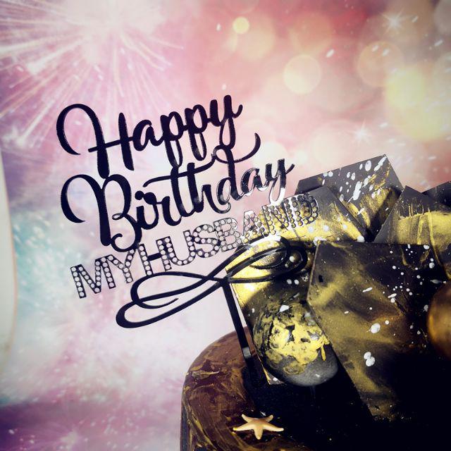 Cake Topper Acrylic / Topper Kue Akrilik Happy Valentine Day / Happy Birthday / HBD