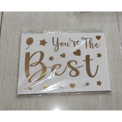 Stiker Bobo Balon PVC Ukuran 21 x 29 cm Balloon Sticker Get Well Soon/Graduation/Grad/Abjad/Congratulations