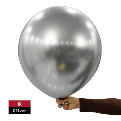 Balon Latex / Lateks Chrome Jumbo Size 18 Inch