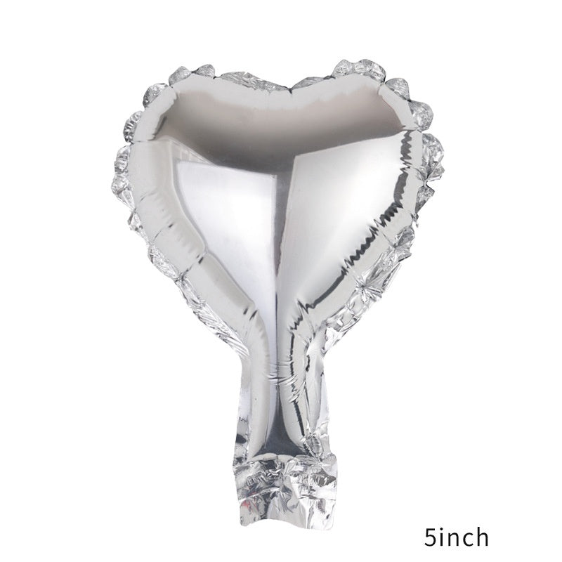 Balon Foil Hati / Love Size mini 5 inch ( 12,5 cm )
