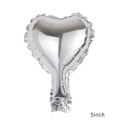 Balon Foil Hati / Love Size mini 5 inch ( 12,5 cm )