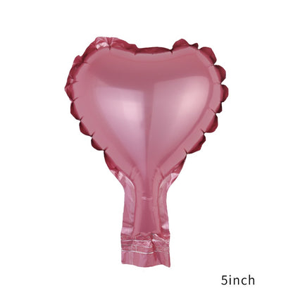 Balon Foil Hati / Love Size mini 5 inch ( 12,5 cm )