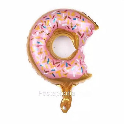 Balon Foil Donut Bite,  Hamburger,  Ice Cream Scoop Size Mini