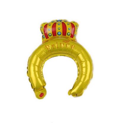 Balon Bando / Headband Ballon Prince / Princess Crown
