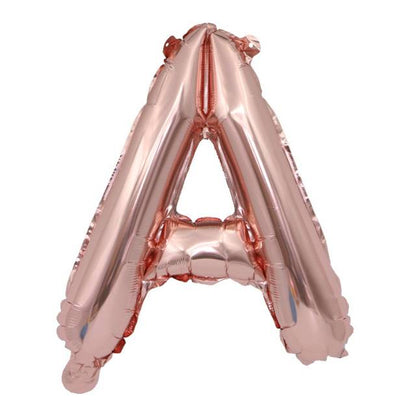 Balon Foil Huruf Rose Gold Size 40 cm