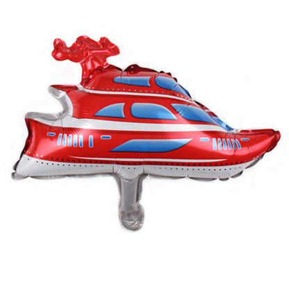 Balon Foil Captain Bear / Penguin / Submarine / Speedboat / Ship Size Mini