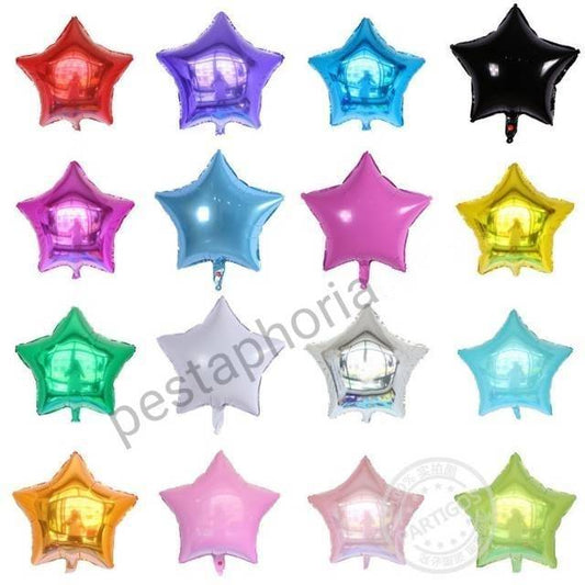 Balon Foil Bintang / Star Size 18 inch ( 45 cm )