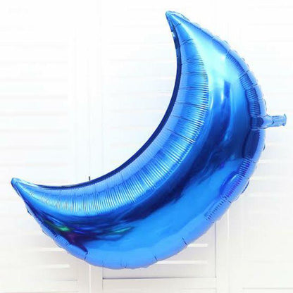 Balon Foil Crescent Moon / Bulan Sabit Size 22 inch / 55 cm