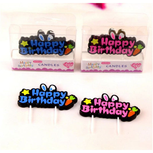 Lilin Ulang Tahun / Happy Birthday Candle Rabbit Carrot
