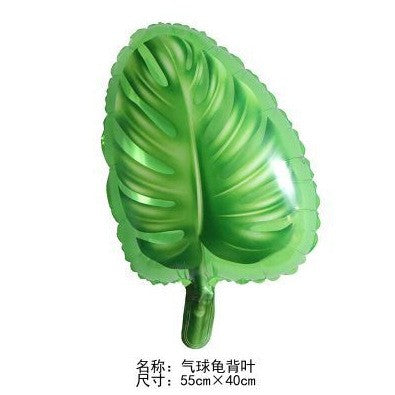 Balon Foil Daun / Leaf Size 45 cm