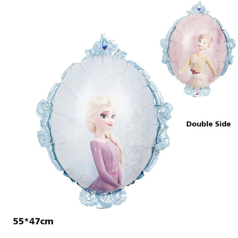 Balon Foil Frozen II / 2 Princess Elsa Anna Olaf Snowflake