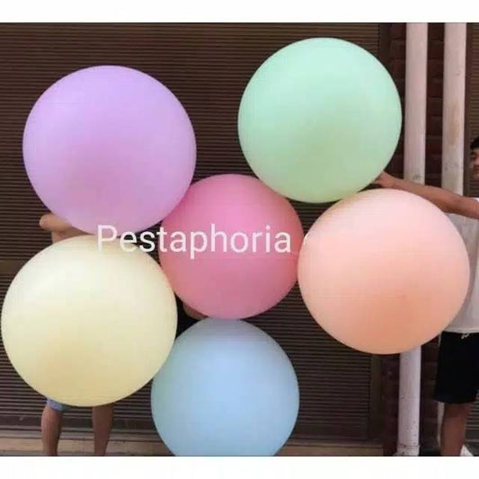Balon Latex / Latexs Macaron Jumbo Size 36 inch ( 90 cm)