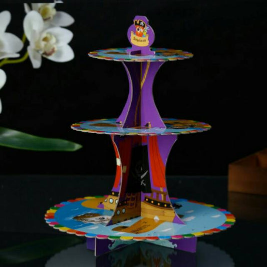 3 Tier Cupcake Stand  / Cake Stand Pirate