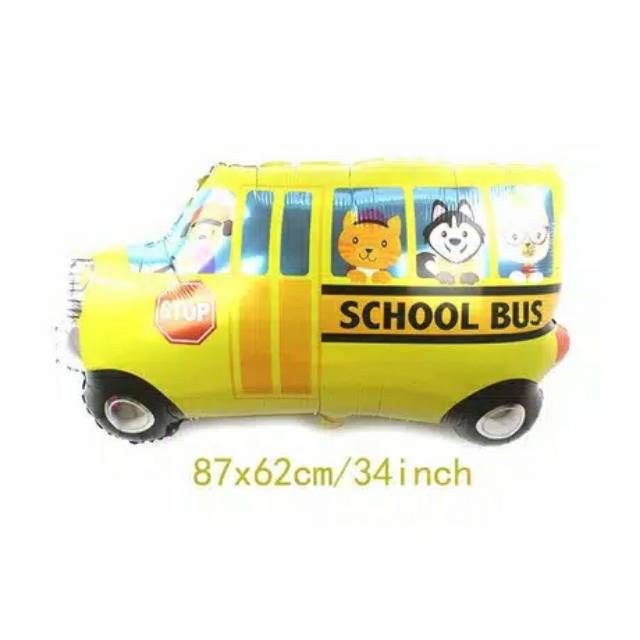 Balon Foil Fire Truck,  Dump Truck,  Police Car,  Ambulance,  Army ,  School Bus, Plane Jumbo