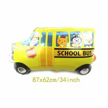 Balon Foil Fire Truck,  Dump Truck,  Police Car,  Ambulance,  Army ,  School Bus, Plane Jumbo