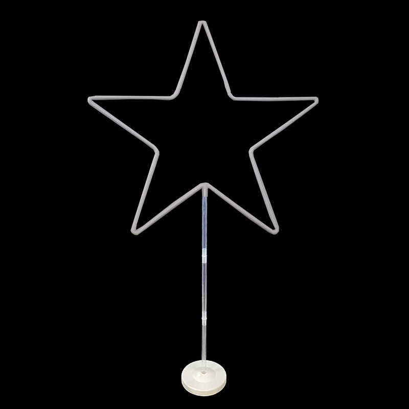Stand / Standing Holder Balon / Column Arch Bentuk Hati/Love/Bintang/Star