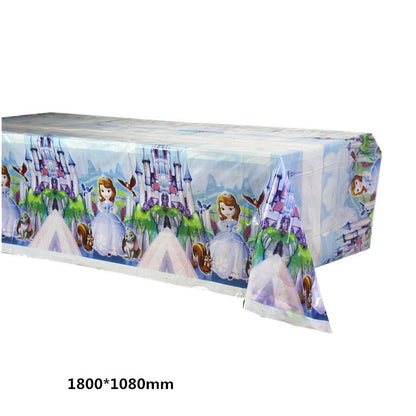 Taplak Meja Plastik Karakter/ Plastic Table Cover Karakter / Kartun