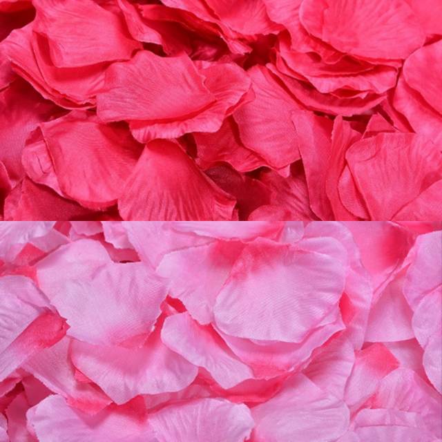 Rose Petal / Kelopak Bunga Mawar Sintestis / Tiruan