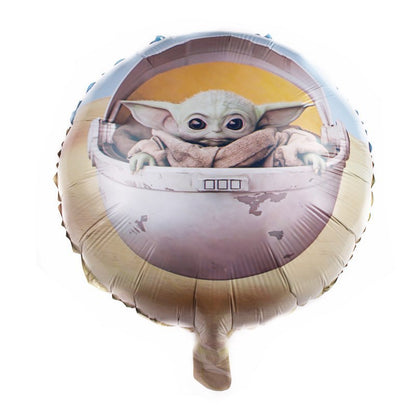 Set isi 5 Balon Foil Baby Yoda