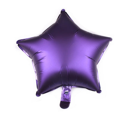 Balon Foil Bintang / Star Satin Matte Size 45 cm
