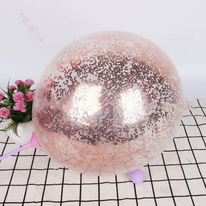 Balon Latex / Lateks Confetti Glitter 12 inch