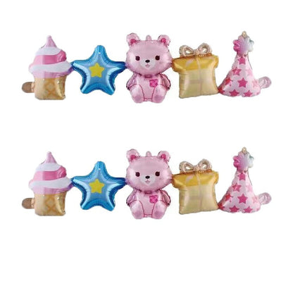 Balon Foil Link / Sambung Bear Set