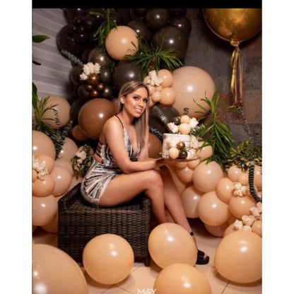 Balon Latex / Lateks Retro Color Jumbo Size 24 inch