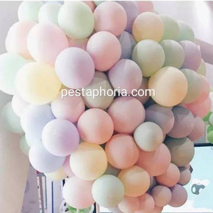 Balon Latex/Lateks Macaron Size 12 inch