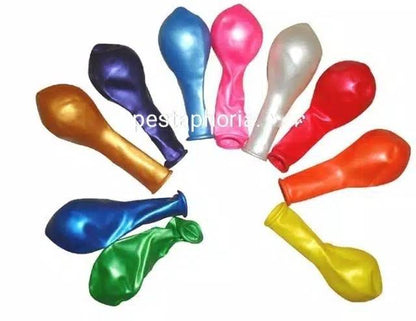 Balon Latex / Lateks Metalik 5 inch