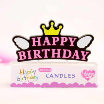 Lilin Ulang Tahun / Happy Birthday Candle Crown Wing