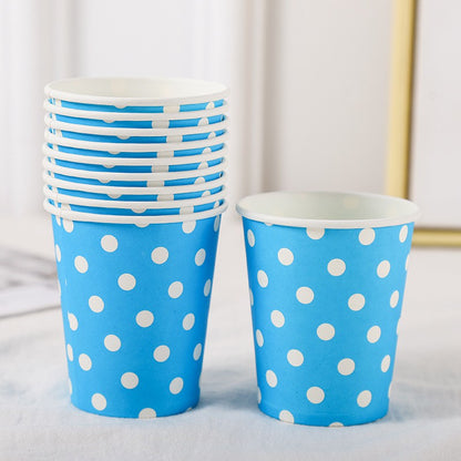 Paper Cup / Gelas Kertas Motif Polkadot
