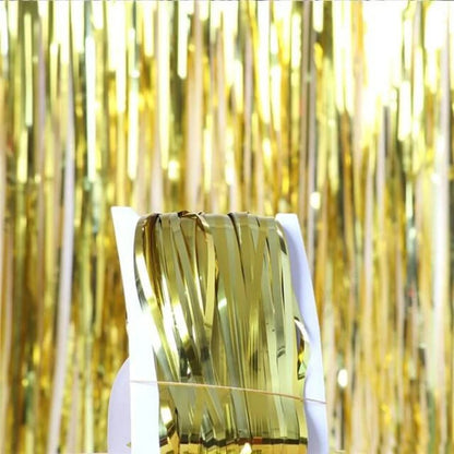 Foil Curtain / Tirai Foil Lebar 1 meter Panjang 2 Meter