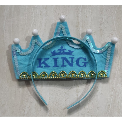 Mahkota LED/Crown LED Happy Birthday/Mahkota King/Princess